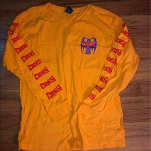 Obey Long Sleeve Shirt Yellow